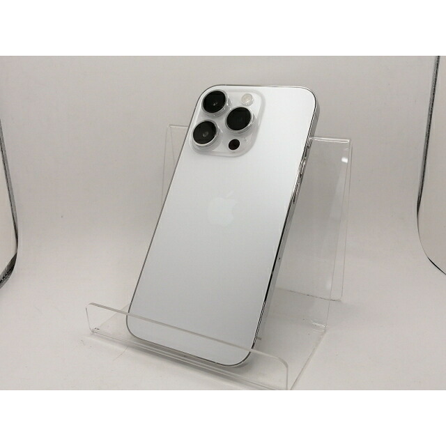【中古】Apple docomo 【SIM無償性】 iPhone 14 Pro 512GB しろがね色 MQ1V3J/A【川崎駅前】引き受ける継続期間１ヶ月【価値づけるA】
