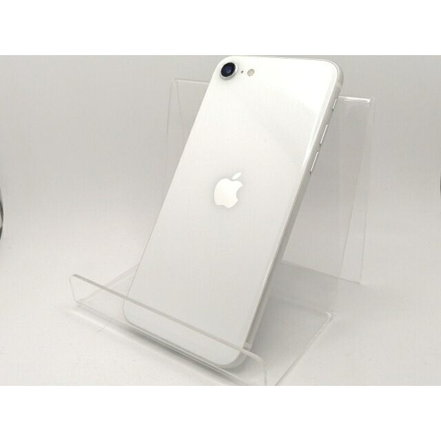 【中古】Apple SoftBank 【SIM鍵を掛ける取りけす済み】 iPhone SE（第2時人） 64GB 白いこと MHGQ3J/A（後期型番）【川崎駅前】引きうける継続期間１ヶ月【位置づけるB】