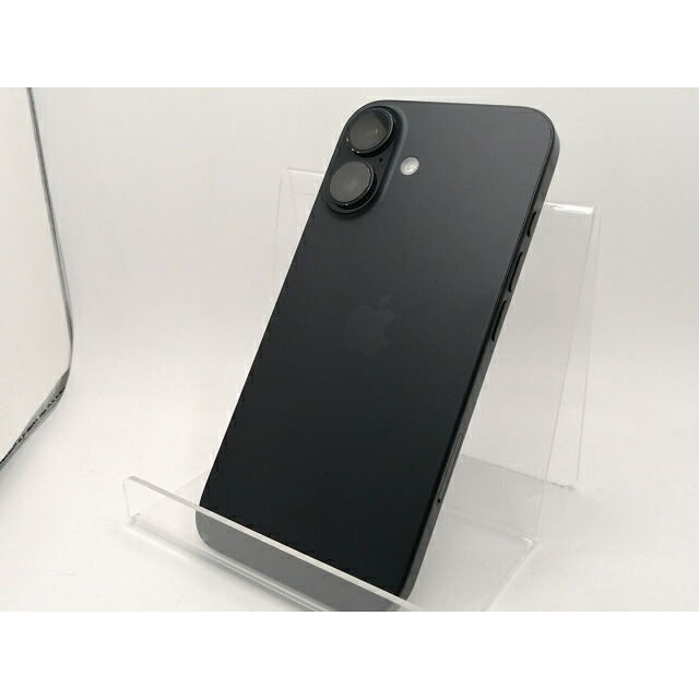 【中古】Apple au 【SIMフリー】 iPhone 16 256GB ブラック MYDW3J/A【川崎駅前】保証期間1ヶ月【ランクB】|じゃんぱら店