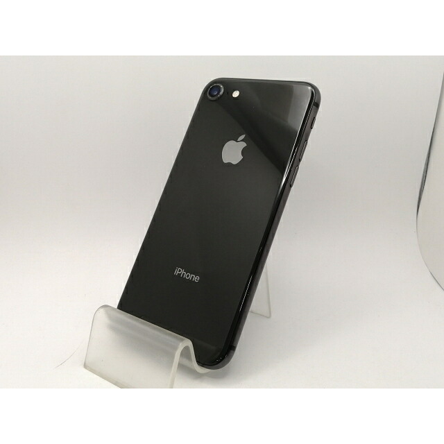 【中古】Apple docomo 【SIMロックあり】 iPhone 8 64GB スペースグレイ MQ782J/A【川崎駅前】保証期間１ヶ月【ランクC】｜じゃんぱら店