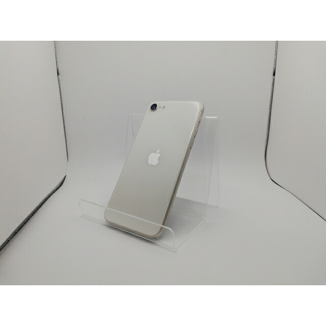 【中古】Apple 海外版 【SIMフリー】 iPhone SE（第3世代） 64GB スターライト【川崎駅前】保証期間１ヶ月【ランクC】