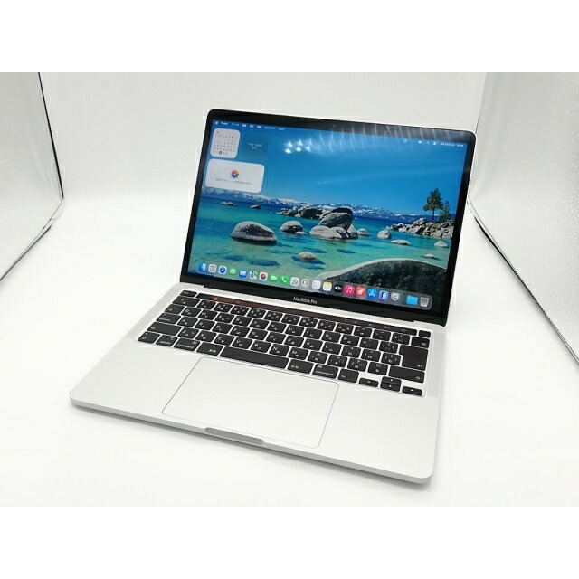 【中古】Apple MacBook Pro 13in CTO (Mid 2020) しろがね色 Core i5(2.0G)/16G/512G/Iris Plus【川崎駅前】引き受ける継続期間１ヶ月【価値づけるB】