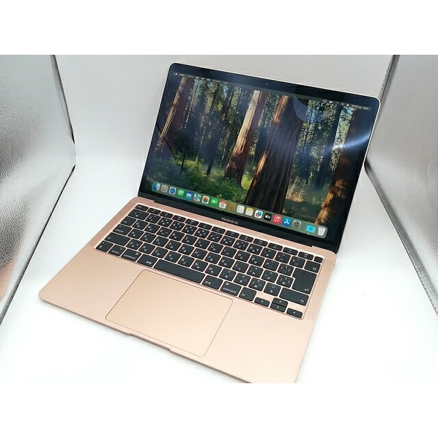 【中古】Apple MacBook Air 13in CTO (Early 2020) ゴールド Core i5(1.1G)/8G/512G/Iris Plus【川崎駅前】引きうける継続期間１ヶ月【位置づけるB】