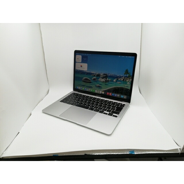 【中古】Apple MacBook Air 13インチ M1(CPU:8C/GPU:7C) 8GB/256GB シルバー MGN93J/A (M1・2020)【川崎駅前】保証期間１ヶ月【ランクB】｜じゃんぱら店