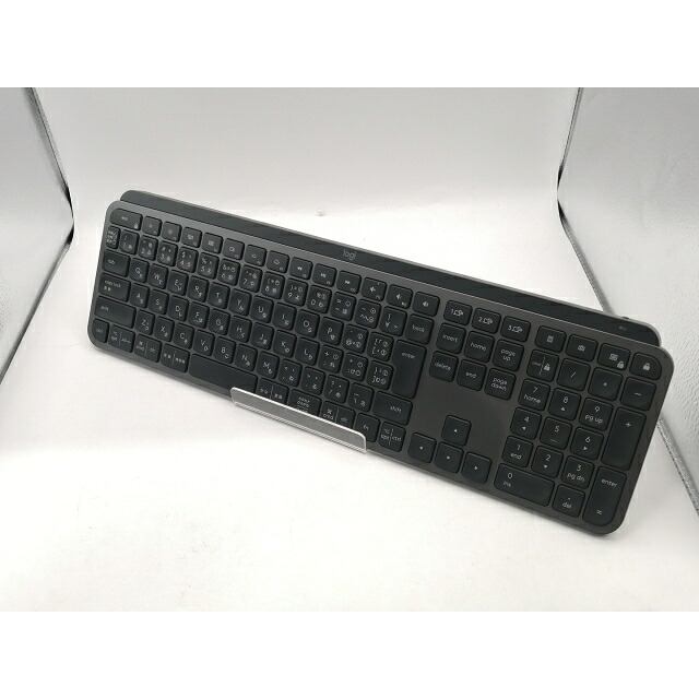 【中古】Logicool MX KEYS Advanced Wireless Illuminated Keyboard KX800 [グラファイト]【川崎駅前】保証期間１週間 8,455円
