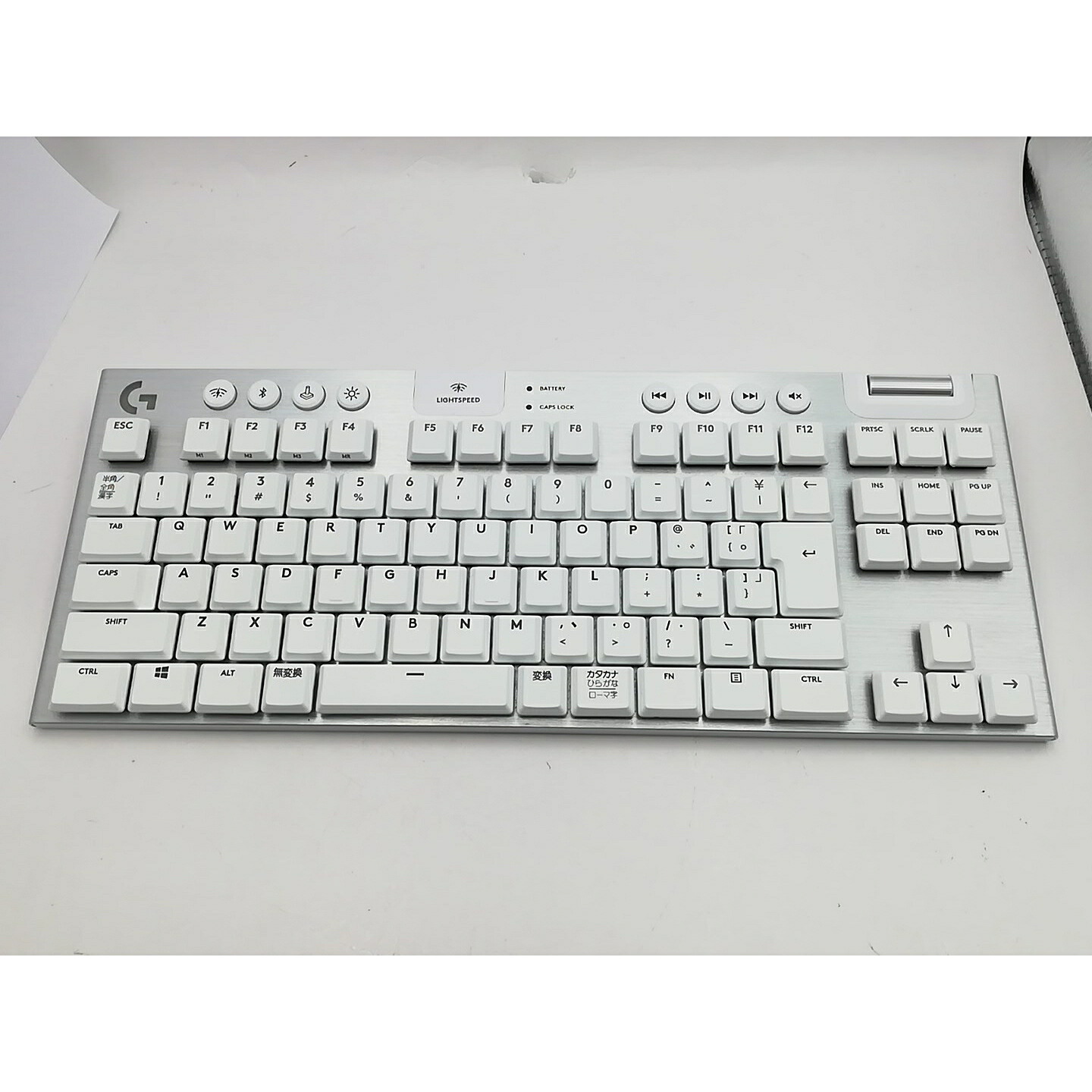 【中古】Logicool G913 TKL LIGHTSPEED Wireless RGB Mechanical Gaming Keyboard-Tactile G913-TKL-TCWH [白いこと]【川崎駅前】引き受ける継続期間１週