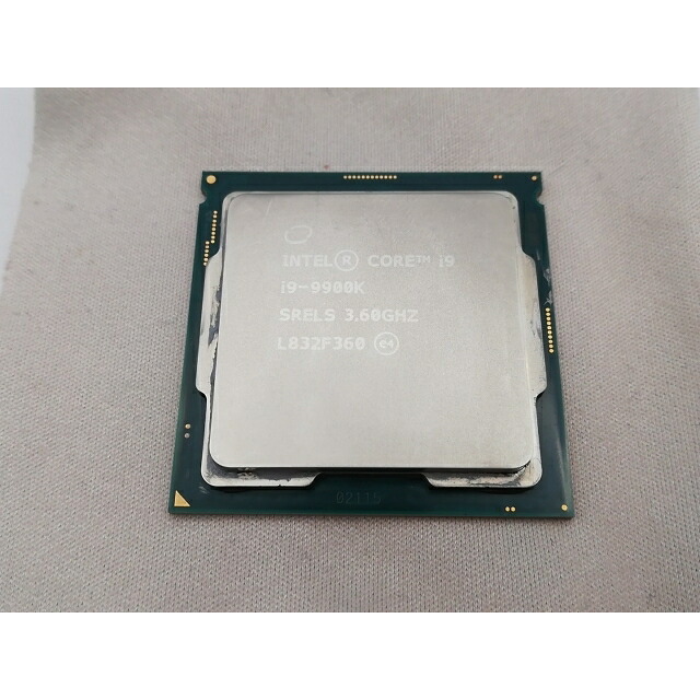 【中古】Intel Core i9-9900K (3.6GHz/TB:5GHz/SRELS/P0) bulk LGA1151/8C/16T/L3 16M/UHD630/TDP95W【川崎駅前】保証期間１週間｜じゃんぱら店