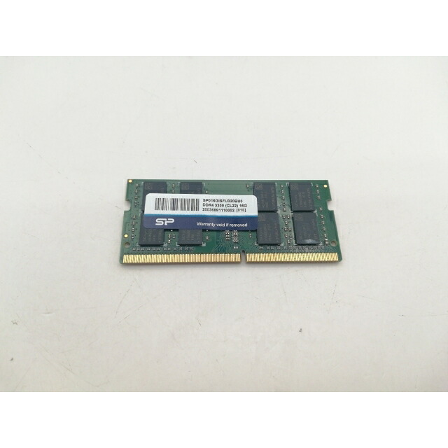 【中古】260PIN 16GB DDR4-3200(パソコン4-25600) SODIMM 【万覚え帳パソコン用】【川崎駅前】引きうける継続期間１週