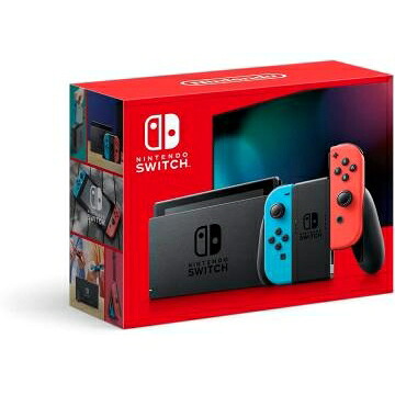 【未使用】Nintendo Switch 本体 Joy-Con(L) ネオンブルー/(R) ネオンレッド HAD-S-KABAH 【2022年11月】【府中ル・シーニュ】保証期間３ヶ月｜じゃんぱら店