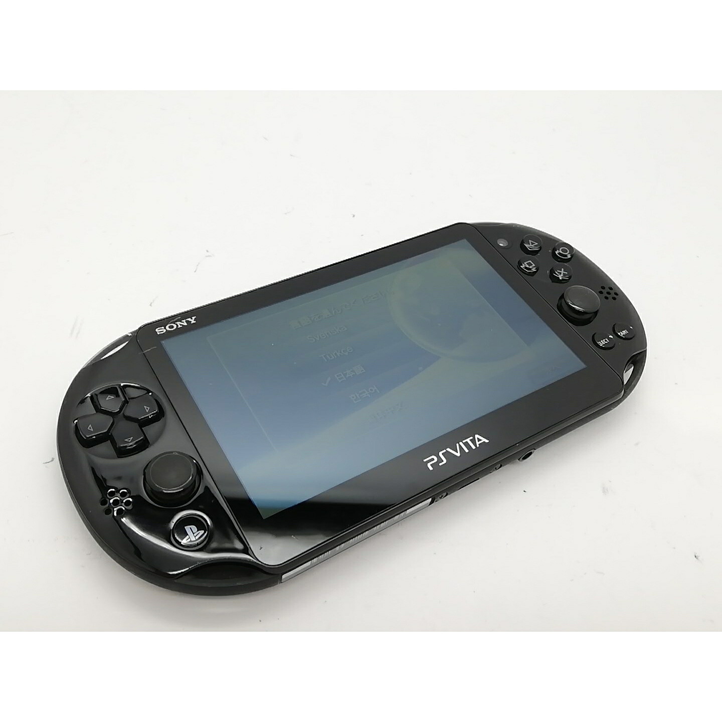 【中古】SONY PlayStation VITA Wi-Fiモデル ブラック PCH-2000 ZA11【府中ル・シーニュ】保証期間１ヶ月【ランクC】｜じゃんぱら店