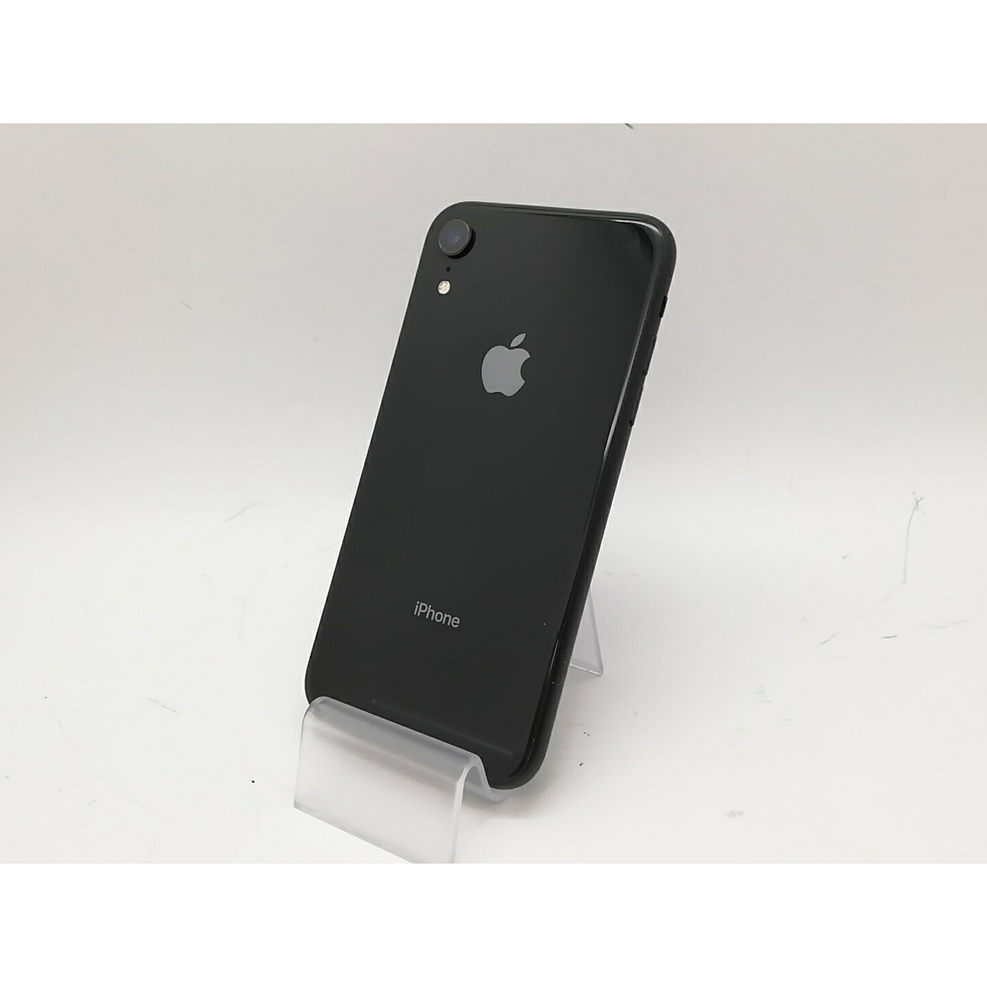 【中古】Apple SoftBank 【SIM鍵を掛ける取り消す済み】 iPhone XR 64GB 黒いこと MT002J/A【府中ル・シーニュ】引き受ける継続期間１ヶ月【価値づけるB】