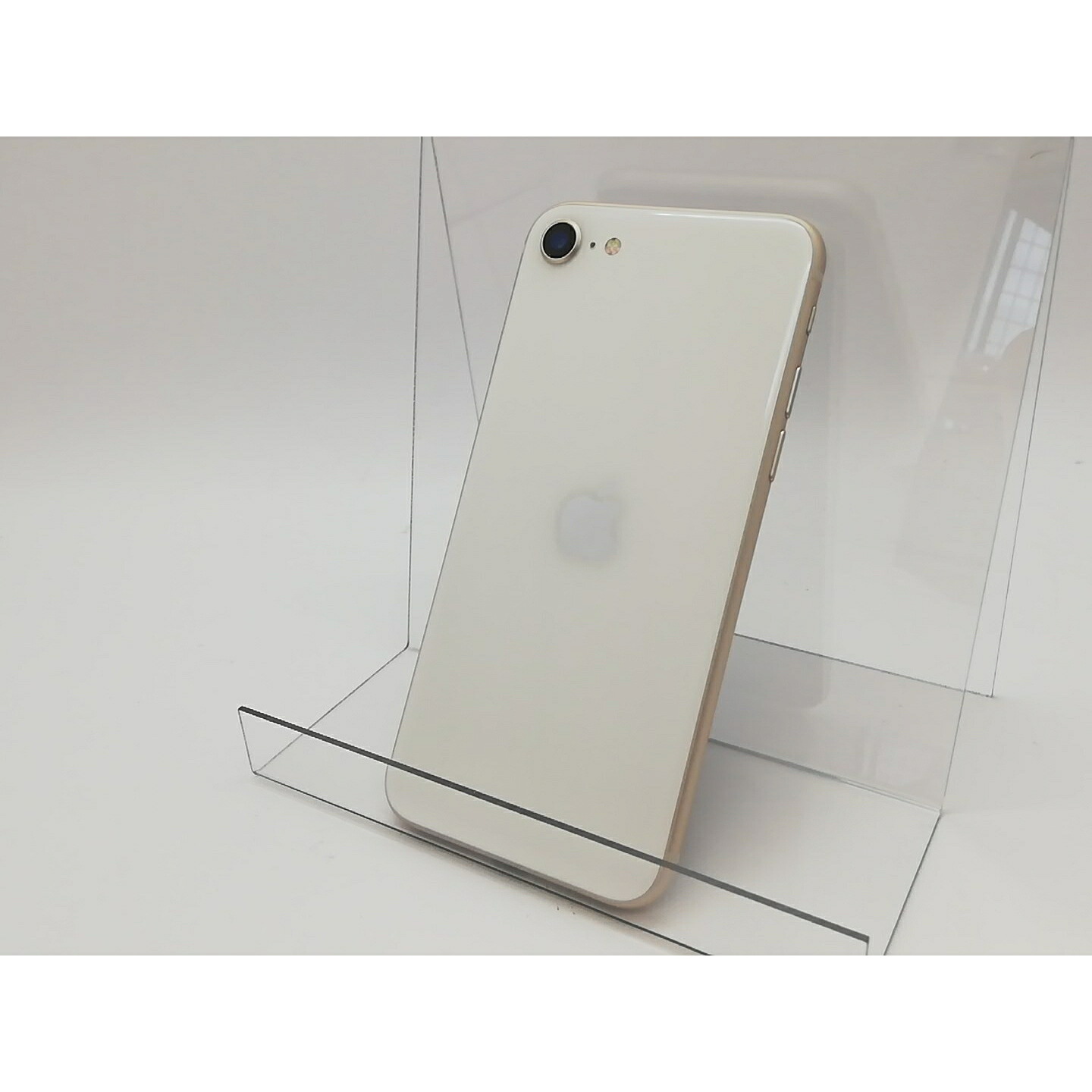 【中古】Apple SoftBank 【SIMフリー】 iPhone SE（第3世代） 64GB スターライト MMYD3J/A【府中ル・シーニュ】保証期間１ヶ月【ランクA】｜じゃんぱら店