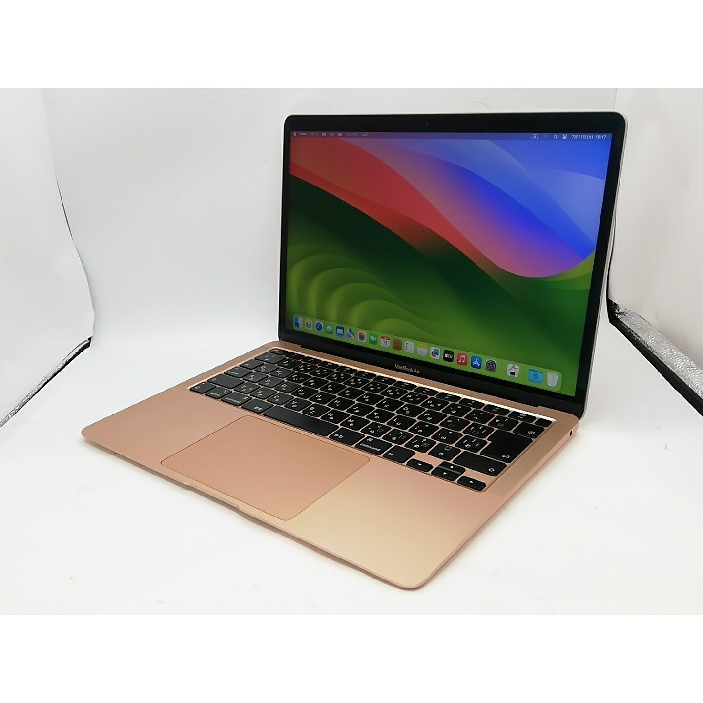 【中古】Apple MacBook Air 13インチ 256GB ゴールド MWTL2J/A (Early 2020)【府中ル・シーニュ】保証期間1ヶ月【ランクC】|じゃんぱら店