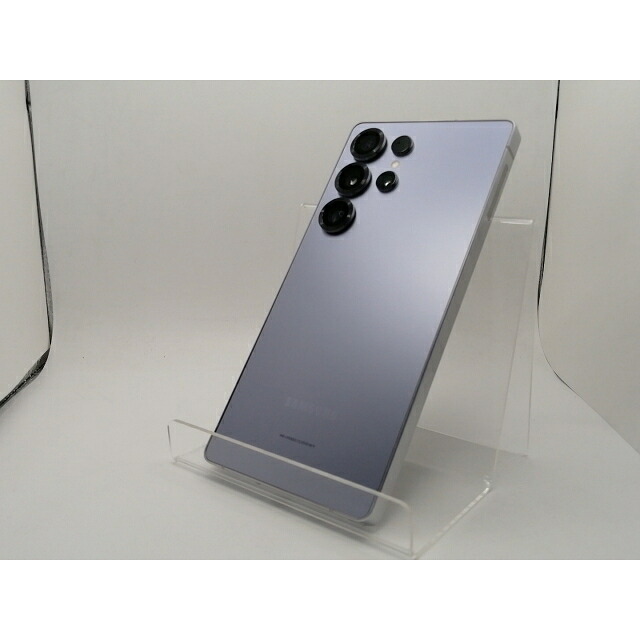 【中古】SAMSUNG au 【SIM無償性】 Galaxy S25 Ultra チタニウムシルバーブルー 12GB 256GB SCG32【錦糸町北口】引き受ける継続期間１ヶ月【価値づけるA】