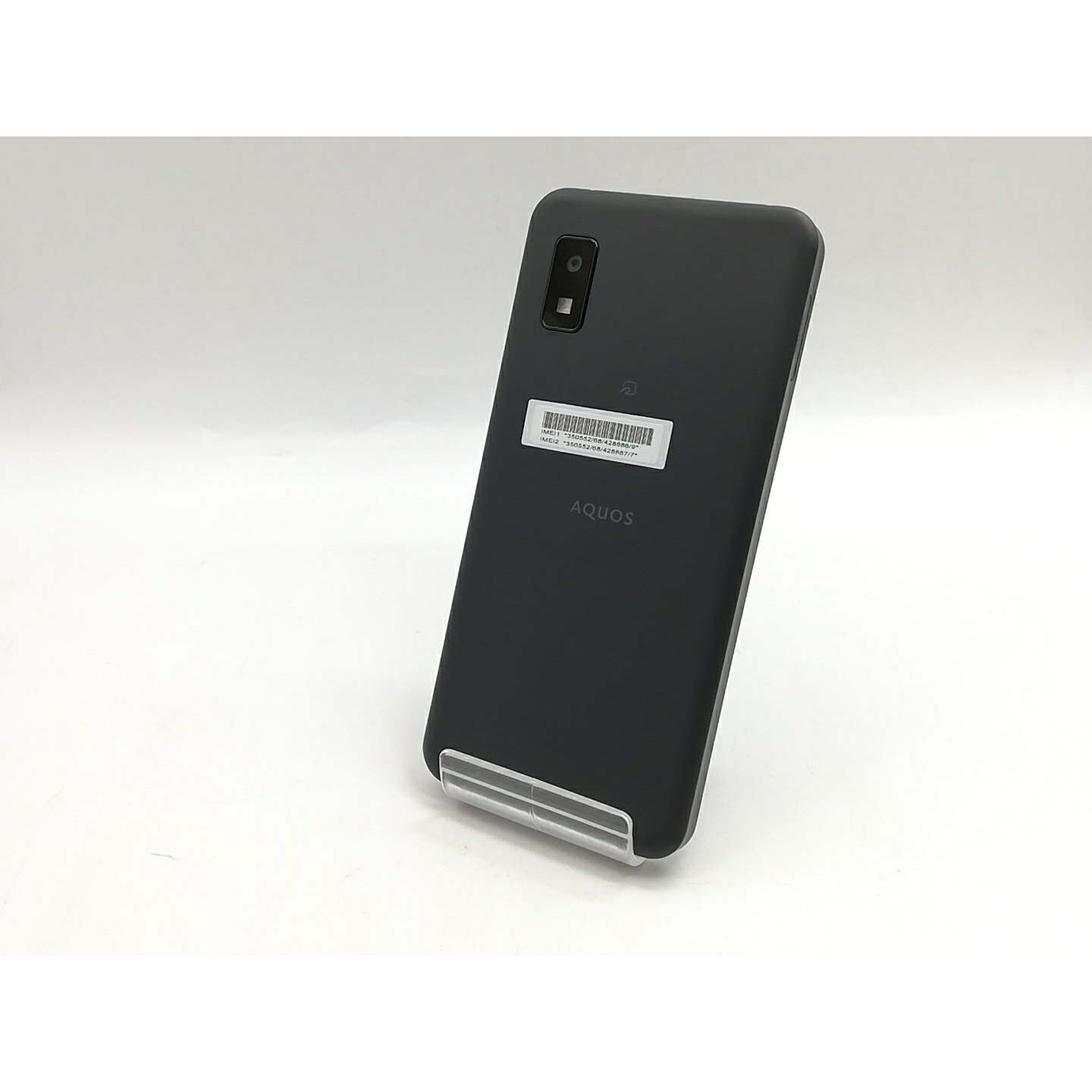 【中古】SHARP SoftBank 【SIM無償性】 AQUOS wish 暗灰色 4GB 64GB A103SH【錦糸町北口】引き請ける継続期間１ヶ月【序列付けるA】