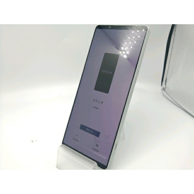 【中古】SONY docomo 【SIMフリー】 Xperia 1 IV アイスホワイト 12GB 256GB SO-51C【錦糸町北口】保証期間１ヶ月【ランクC】｜じゃんぱら店