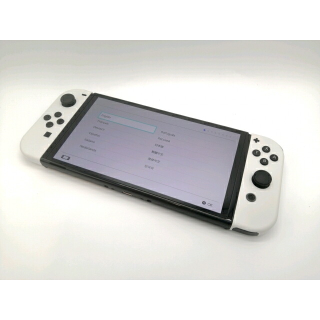【中古】Nintendo Switch 本体 (有機ELモデル) HEG-S-KAAAA ホワイト 【2021年10月】【スマーク伊勢崎】保証期間1ヶ月【ランクB】|じゃんぱら店
