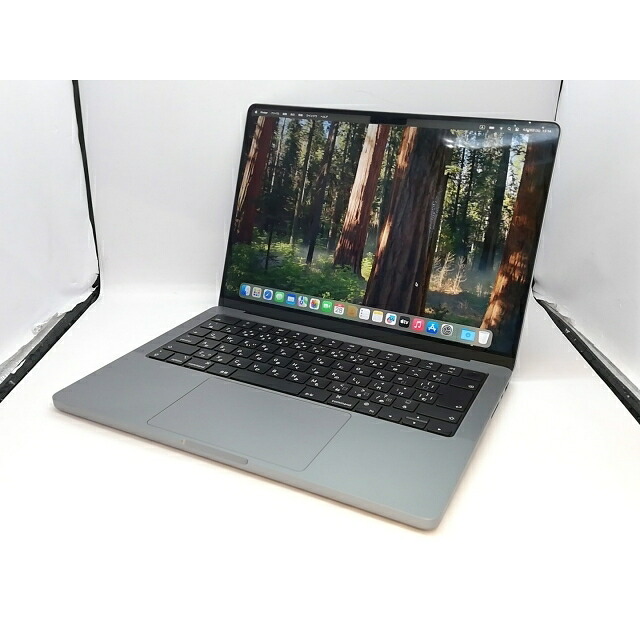 【中古】Apple MacBook Pro 14インチ M1 Pro(CPU:8C/GPU:14C) 16GB/512GB スペースグレイ MKGP3J/A (14インチ, 2021)【スマーク伊勢崎】保証期間1ヶ月【ランクB】|じゃんぱら店