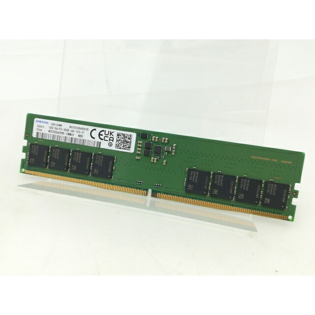 【中古】DDR5 16GB DDR5-5600(PC5-44800)【デスクトップPC用】【スマーク伊勢崎】保証期間１週間｜じゃんぱら店