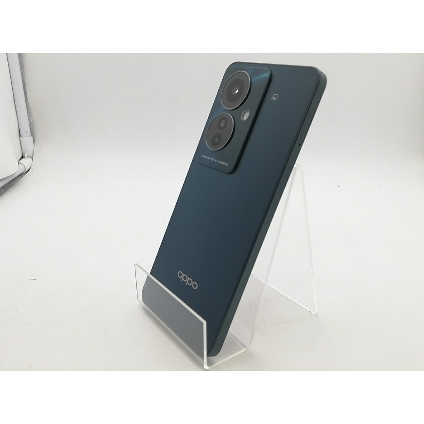 【中古】Oppo モバイル 【SIMフリー】 OPPO Reno11 A ダークグリーン 8GB 128GB【柏】保証期間１ヶ月【ランクB】