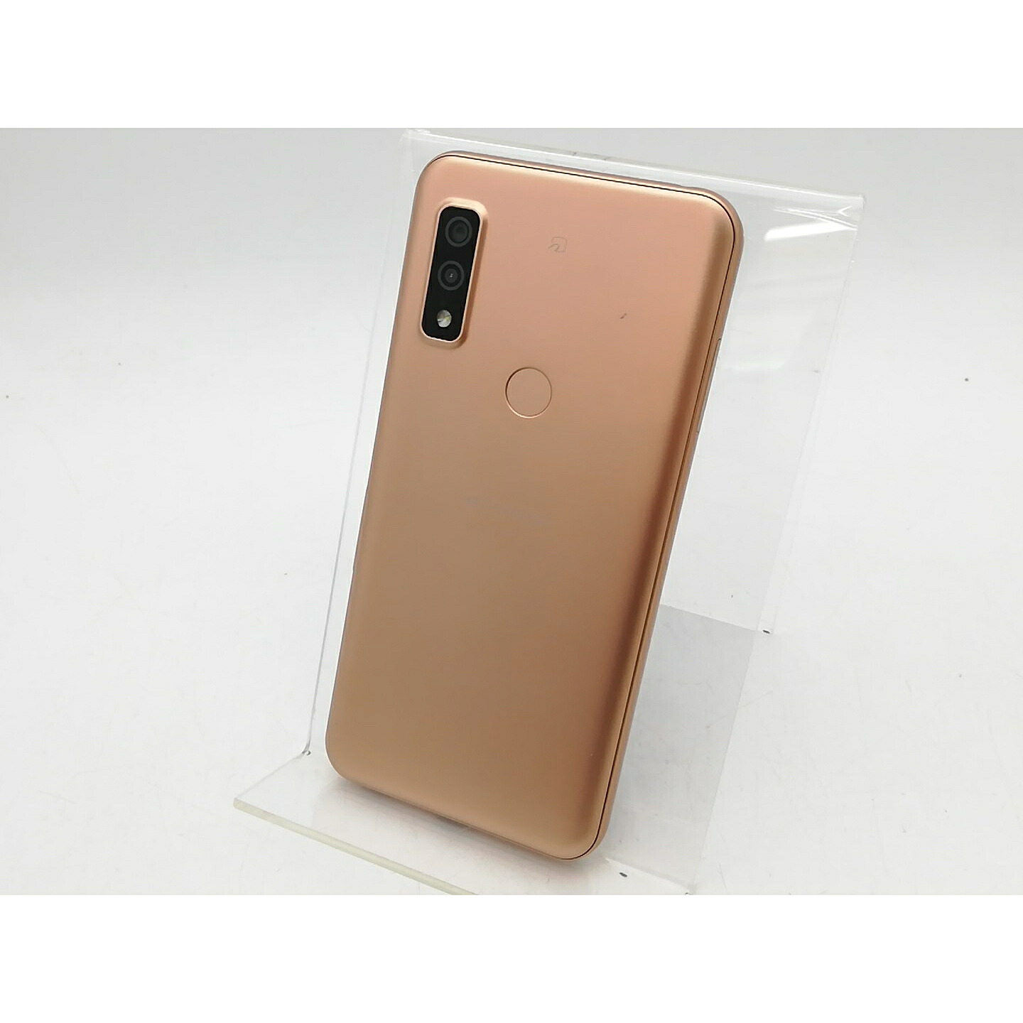 【中古】Fujitsu au 【SIM無償性】 arrows We サクラ色ゴールド 4GB 64GB FCG01【柏】引き受ける継続期間１ヶ月【序列付けるB】