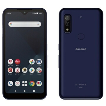 【未当て嵌める】Fujitsu docomo 【SIM無償性】 arrows We 米国海軍 4GB 64GB F-51B【柏】引き受ける継続期間３ヶ月