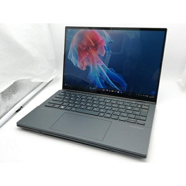 【中古】ASUS ASUS ZenBook Duo UX8406MA UX8406MA-U9321WS インクウェルグレー 【Ultra9 185H 32G 1T(SSD) 無線LAN 14OLED(2880×1800)】【柏】引き受ける継続期間１ヶ月【序列付けるB】