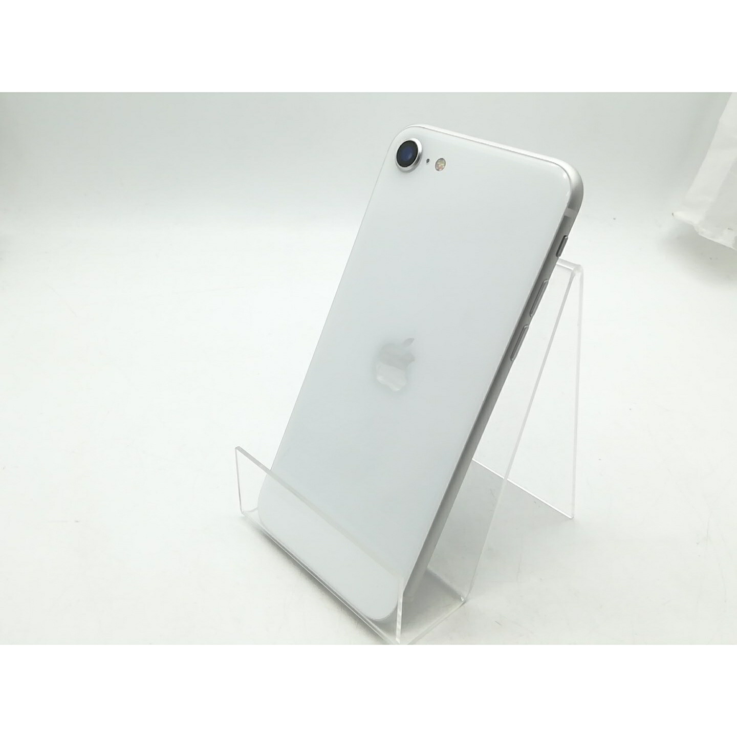 【中古】Apple SoftBank 【SIM鍵を掛ける取りけす済み】 iPhone SE（第2時人） 64GB 白いこと MHGQ3J/A（後期型番）【柏】引き受ける継続期間１ヶ月【序列付けるB】