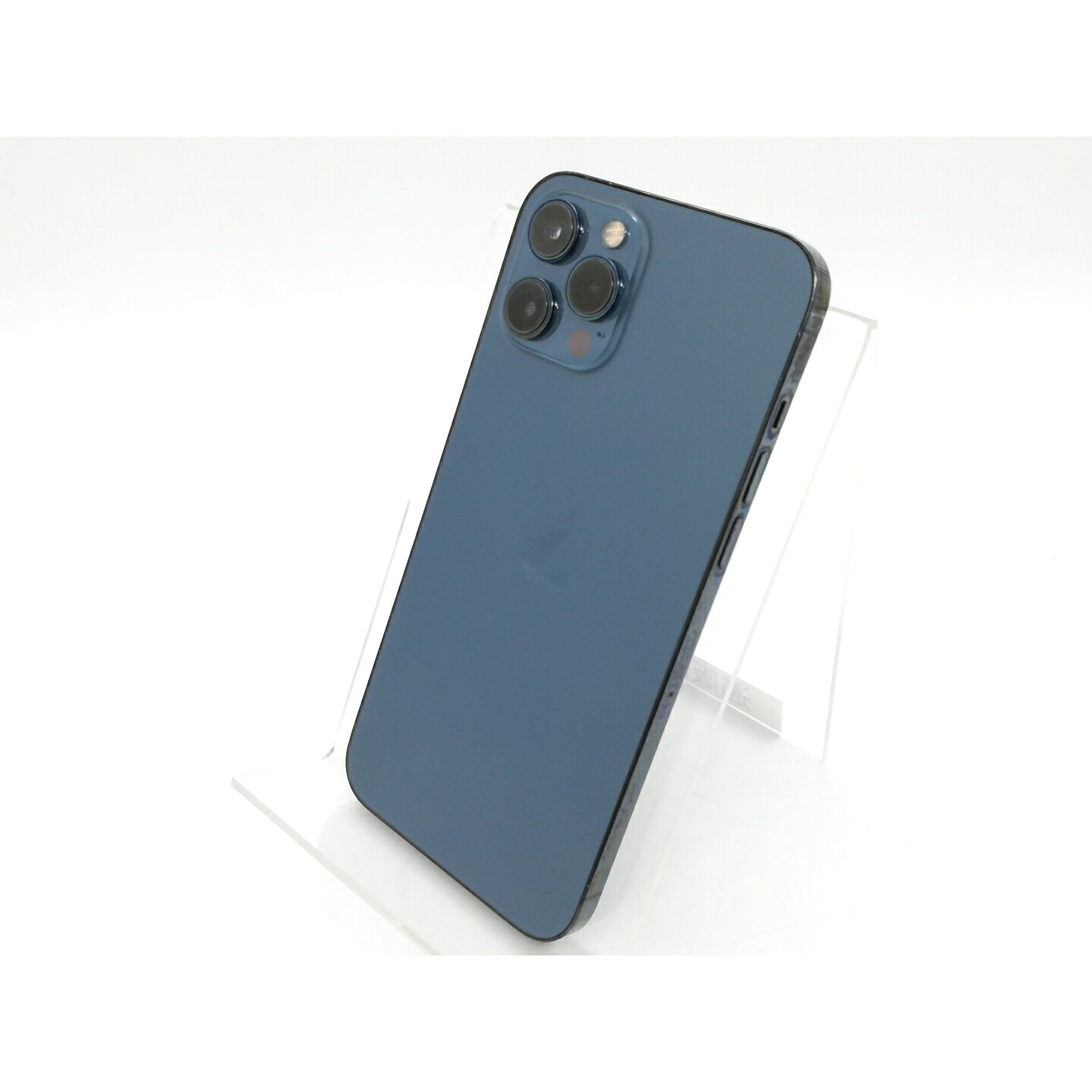 【中古】Apple 海外版 【SIMフリー】 iPhone 12 Pro Max 256GB パシフィックブルー【柏】保証期間1週間【ランクC】