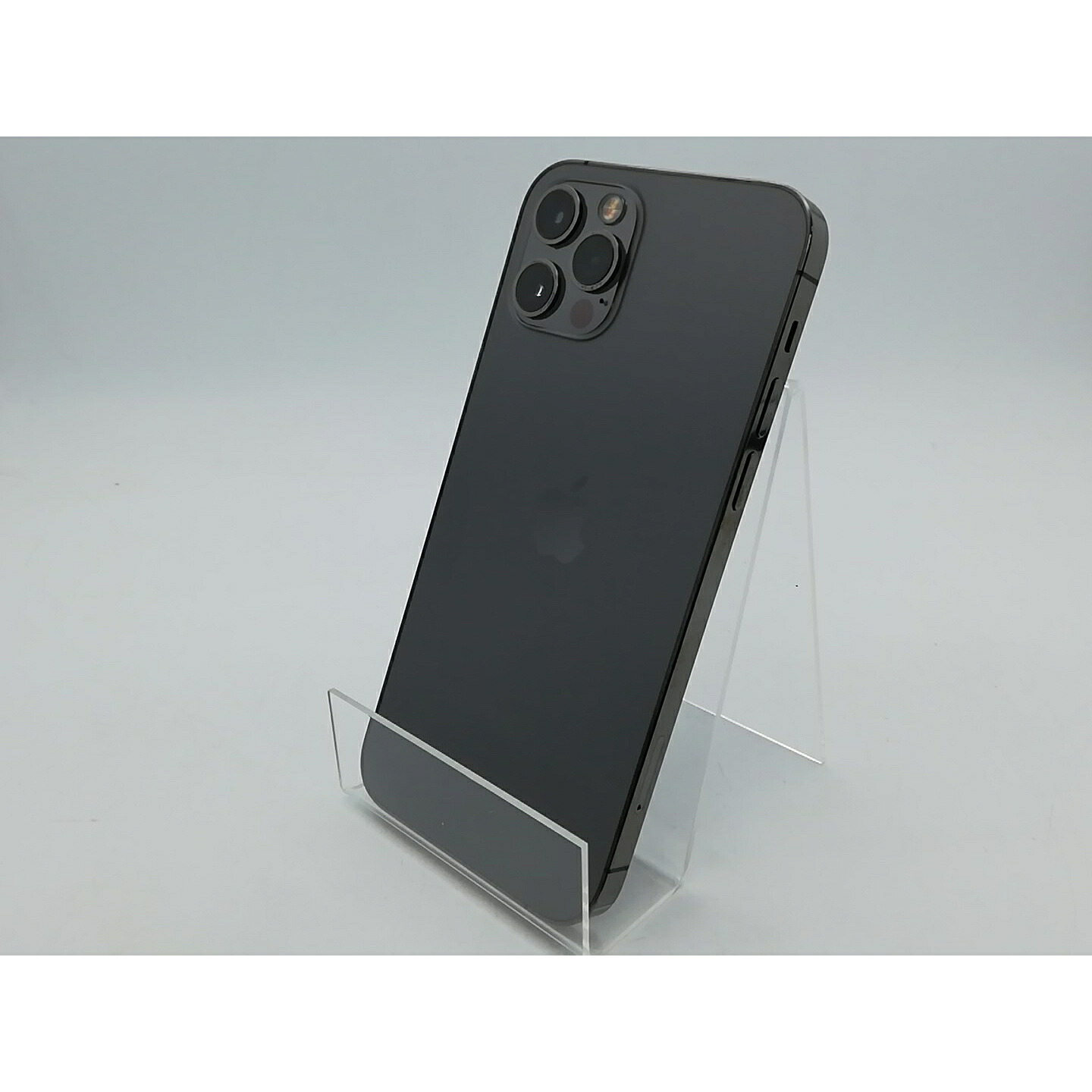 【中古】Apple docomo 【SIMロック解除済み】 iPhone 12 Pro 256GB グラファイト MGM93J/A【柏】保証期間１週間【ランクC】