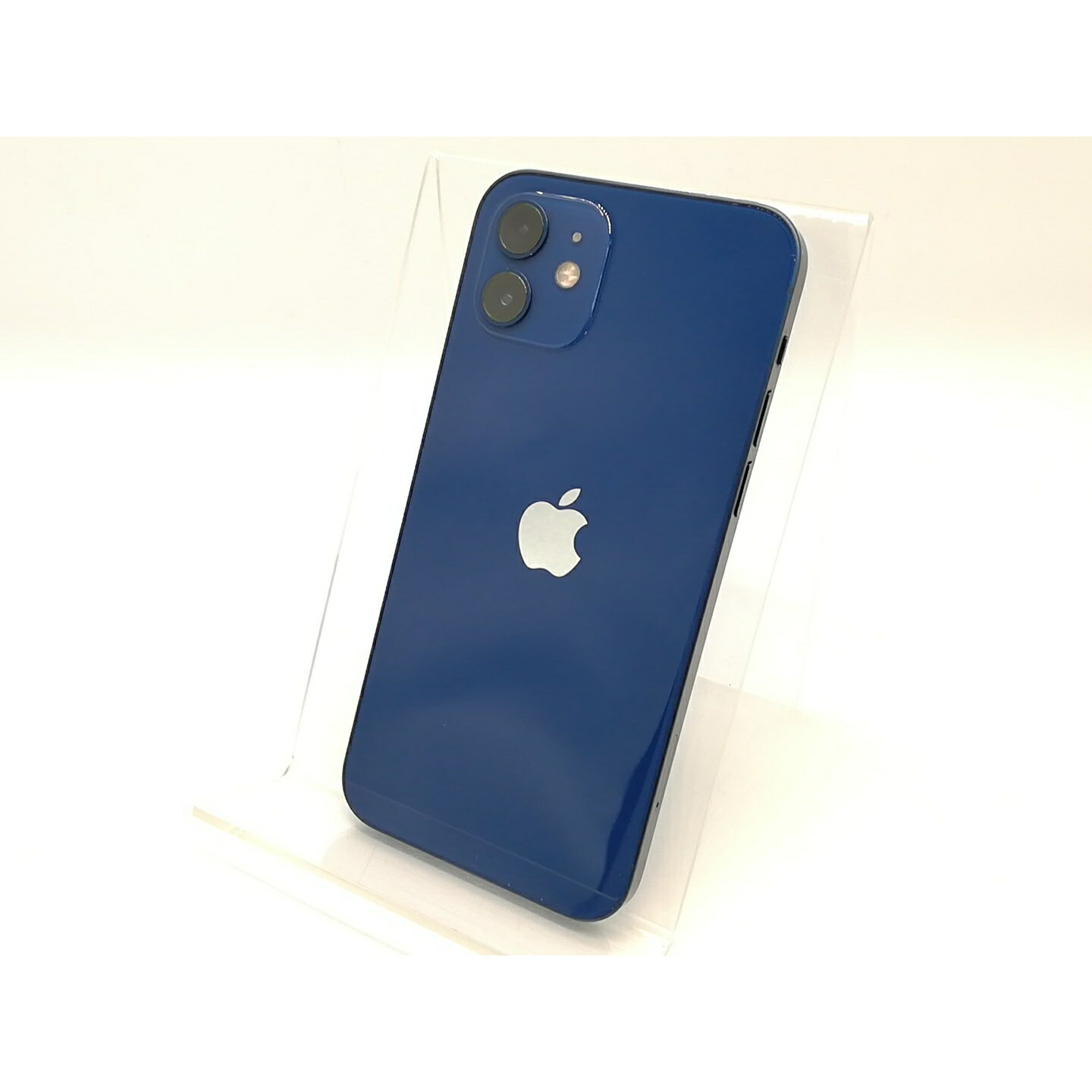 【中古】Apple SoftBank 【SIMロック解除済み】 iPhone 12 64GB ブルー MGHR3J/A【柏】保証期間１ヶ月【ランクB】