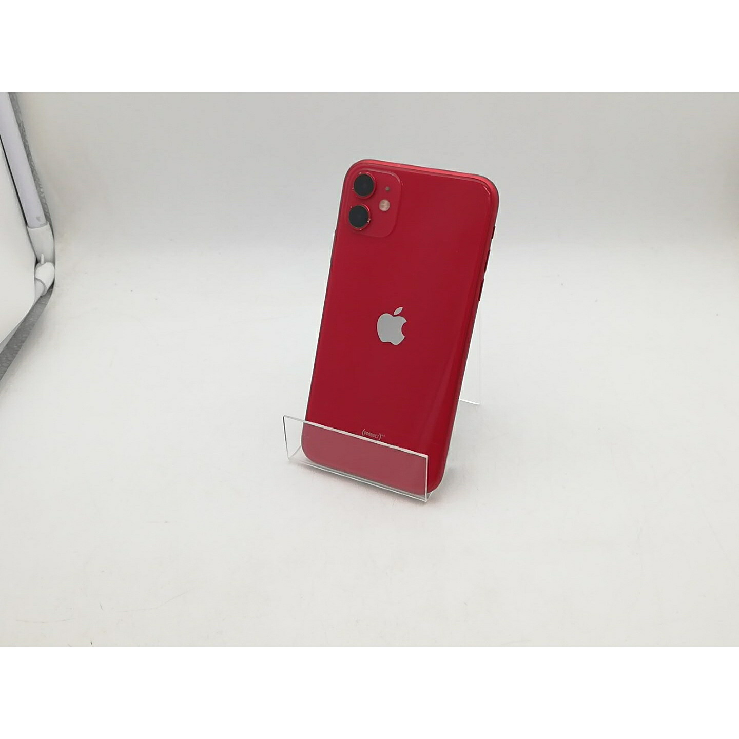 【中古】Apple SoftBank 【SIM鍵を掛ける取りけす済み】 iPhone 11 64GB (PRODUCT)RED MWLV2J/A【柏】引き受ける継続期間１週【序列付けるC】