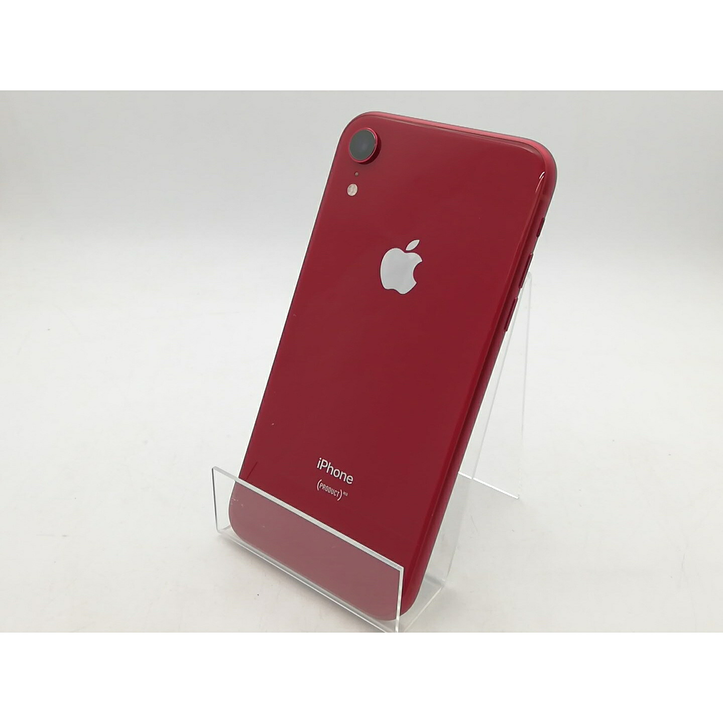 【中古】Apple au 【SIM鍵を掛ける取りけす済み】 iPhone XR 64GB (PRODUCT)RED MT062J/A【柏】引き受ける継続期間１ヶ月【序列付けるB】