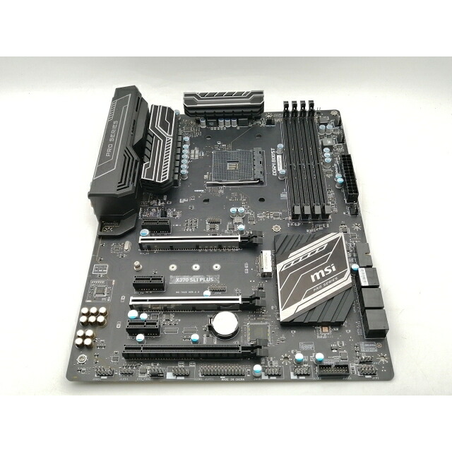 【中古】MSI X370 SLI PLUS X370/AM4/ATX【千葉】引きうける継続期間１週