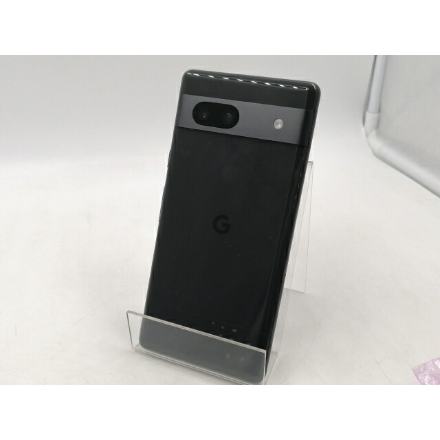 【中古】Google 国内版 【SIMフリー】 Pixel 7a チャコール 8GB 128GB G82U8【千葉】保証期間１ヶ月【ランクB】
