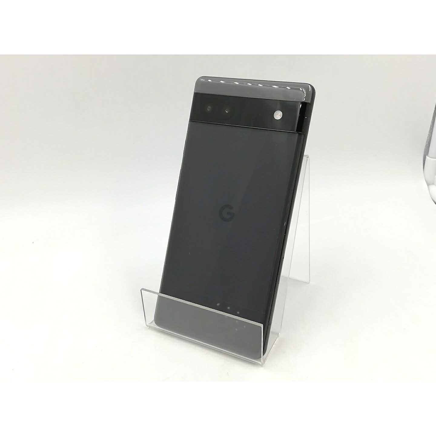 【中古】Google SoftBank 【SIM無償性】 Pixel 6a 濃灰色 6GB 128GB GB17L【千葉】引き受ける継続期間１ヶ月【序列付けるB】