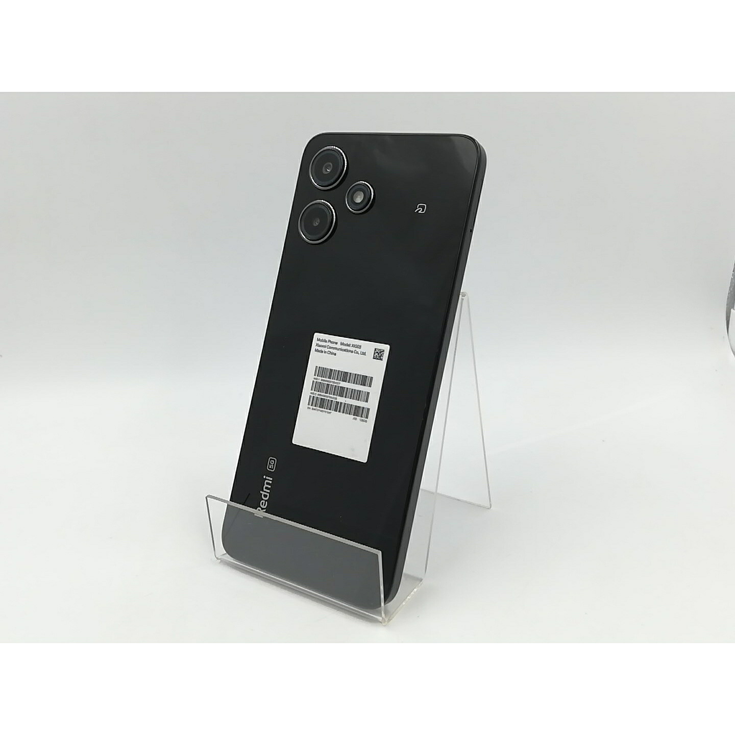 【中古】Xiaomi UQmobile 【SIMフリー】 Redmi 12 5G 4GB 128GB ミッドナイトブラック XIG03【千葉】保証期間1ヶ月【ランクB】|じゃんぱら店