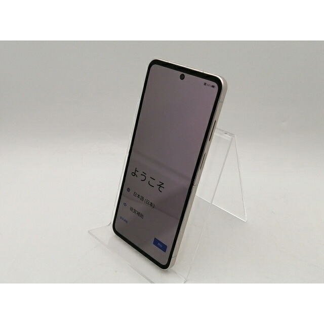【中古】ZTE ymobile 【SIM無償性】 Libero Flip 6GB 128GB ゴールド A304ZT【千葉】引き請ける継続期間１ヶ月【序列付けるA】