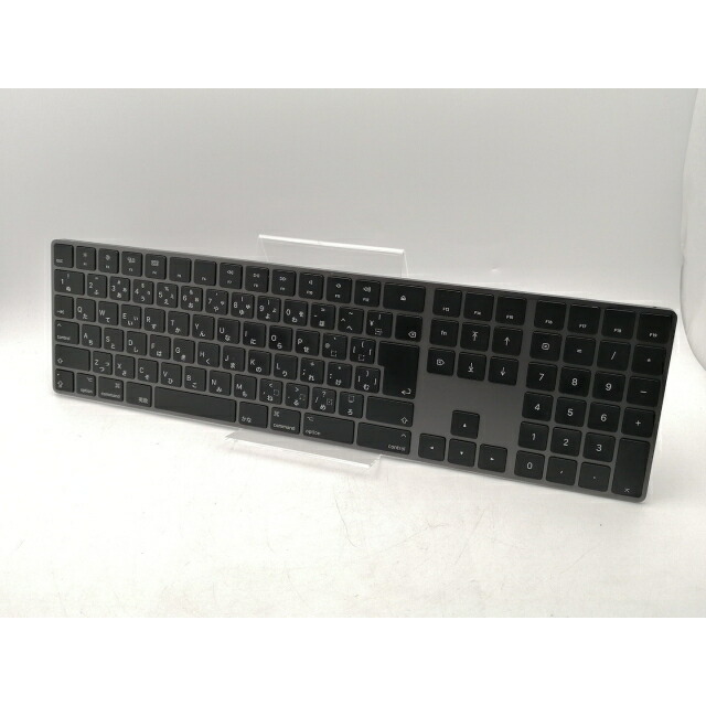 【中古】Apple Magic Keyboard（2018/テンキー付き添い人/A1843） - 日本語（JIS） 間隔文字薄墨色 MRMH2J/A【千葉】引きうける継続期間１週