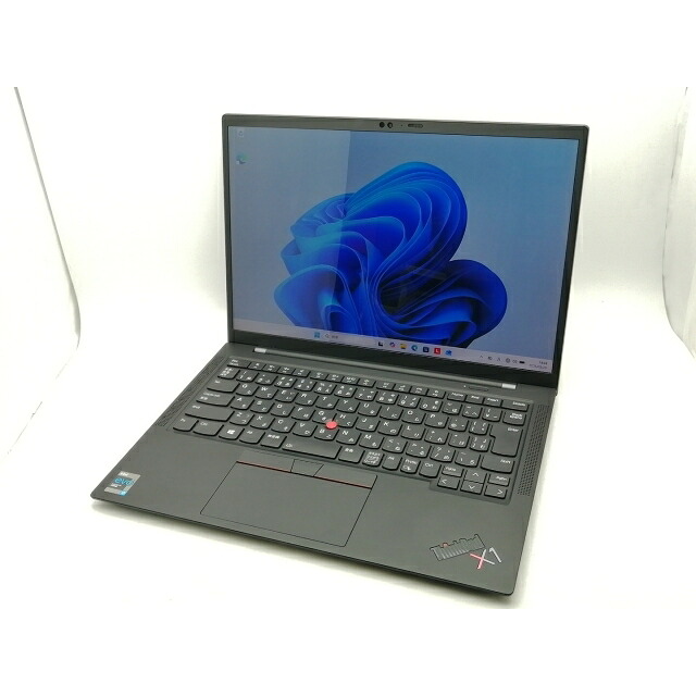 【中古】Lenovo ThinkPad X1 Carbon Gen 9 20XWCTO1WW ブラック【i7-1165G7 16G 512G(SSD) WiFi 14LCD(1920x1200)】【千葉】保証期間１ヶ月【ランクB】