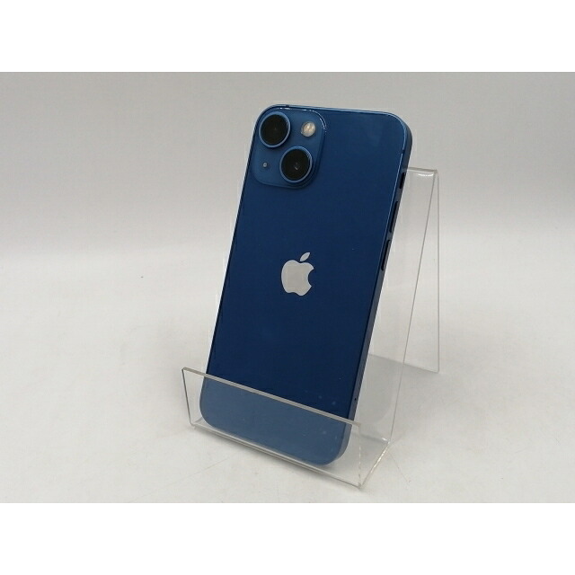 【中古】Apple au 【SIMフリー】 iPhone 13 mini 256GB ブルー MLJN3J/A【千葉】保証期間１ヶ月【ランクA】｜じゃんぱら店