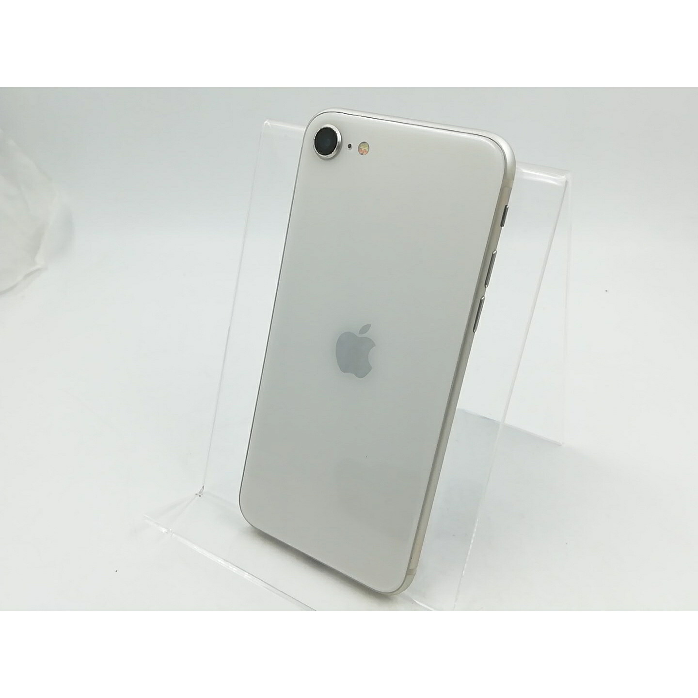 【中古】Apple au 【SIMフリー】 iPhone SE（第3世代） 64GB スターライト MMYD3J/A【千葉】保証期間１ヶ月【ランクB】
