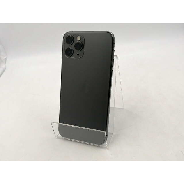 【中古】Apple docomo 【SIM鍵を掛ける取り消す済み】 iPhone 11 Pro 256GB 空白文字薄墨色 MWC72J/A【千葉】引き受ける継続期間１ヶ月【価値づけるB】