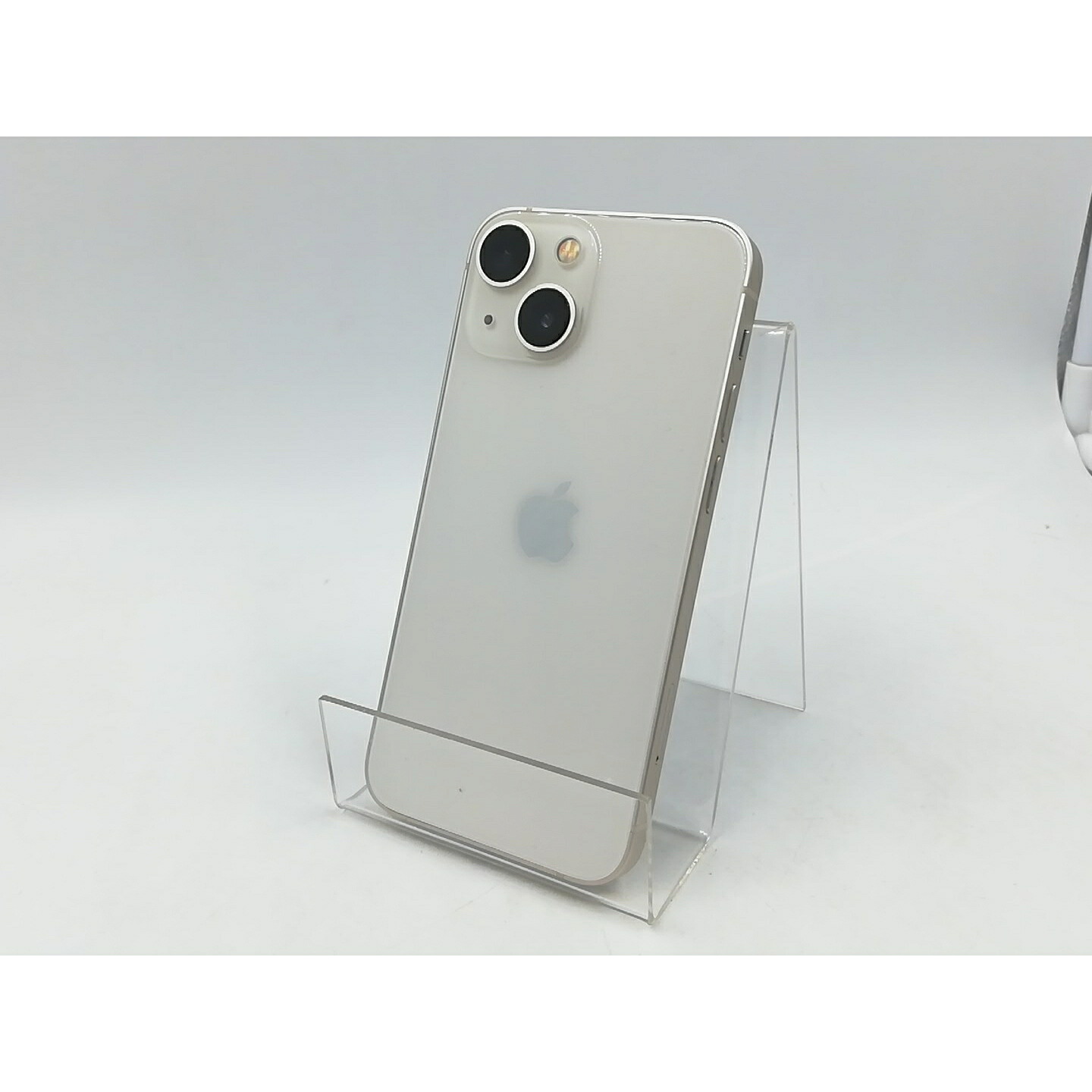 【中古】Apple docomo 【SIMフリー】 iPhone 13 mini 128GB スターライト MLJE3J/A【千葉】保証期間１ヶ月【ランクC】｜じゃんぱら店