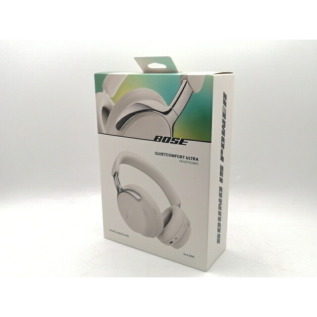 【未使用】BOSE QuietComfort Ultra Headphones 第2世代 [ホワイトスモーク]【千葉】保証期間１ヶ月｜じゃんぱら店