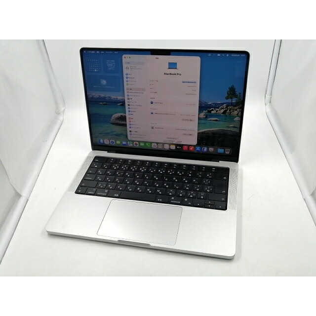 【中古】Apple MacBook Pro 14インチ M1 Pro(CPU:8C/GPU:14C) 16GB/512GB シルバー MKGR3J/A (14インチ, 2021)【千葉】保証期間１ヶ月【ランクA】