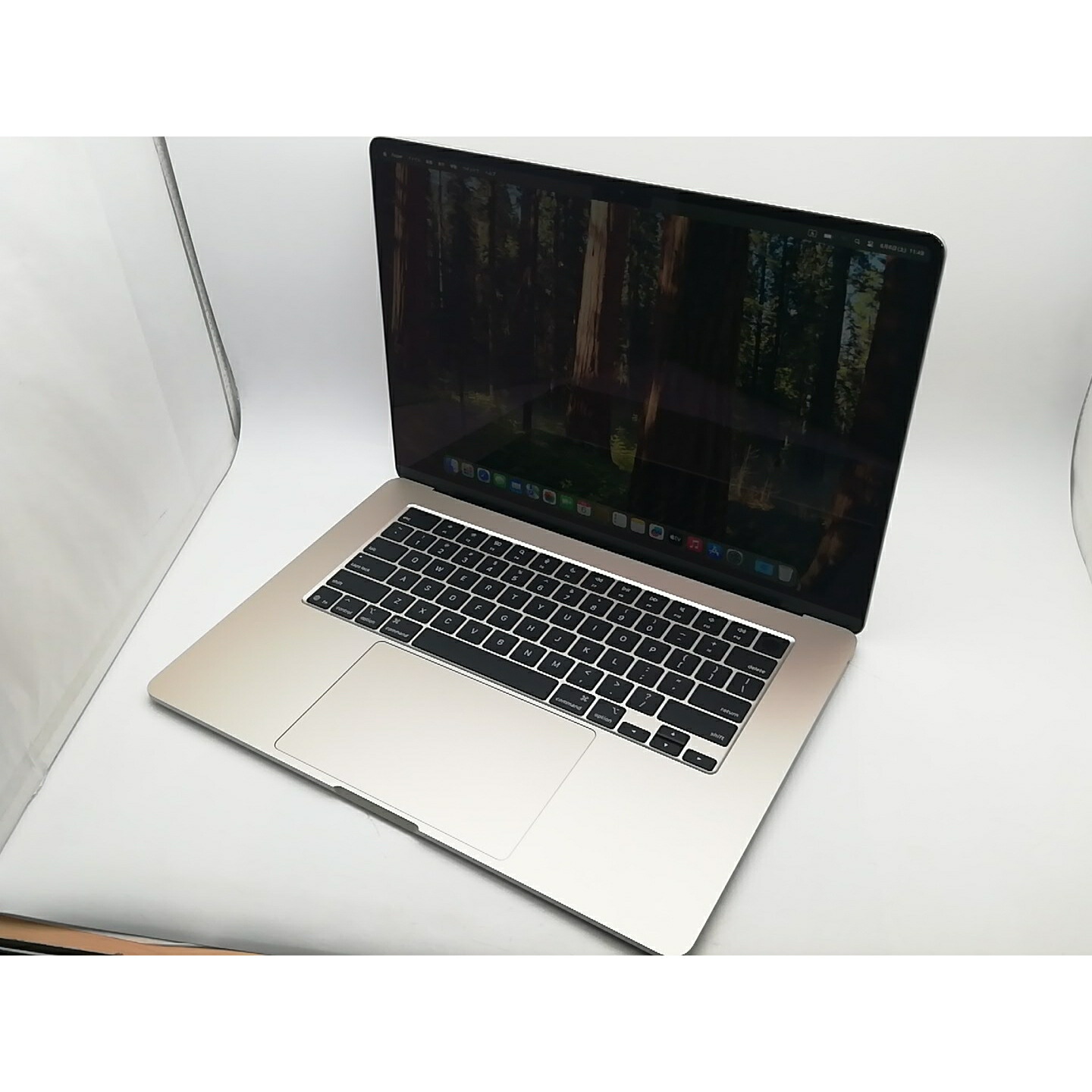 【中古】Apple MacBook Air 15in (M4,2025) M4(中央処理装置:10C/GPU:10C) 16GB/512GB はやりっ子ともし火 MW1K3J/A【千葉】引き請ける継続期間１ヶ月【序列付けるA】