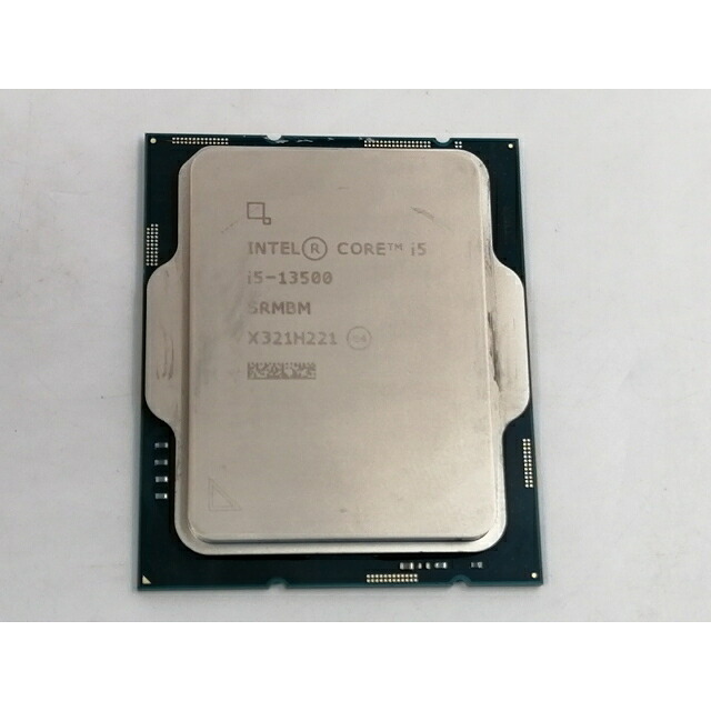 【中古】Intel Core i5-13500(2.5GHz) Bulk LGA1700/14C(P:6C/E:8C)/20T/L3 24M/UHD 770/PBP65W【千葉】引きうける継続期間１週