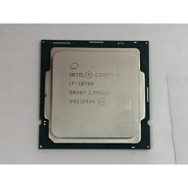 【中古】Intel Core i7-10700 (2.9GHz/結核症:4.8GHz) bulk LGA1200/8C/16T/L3 16M/UHD630/TDP65W【千葉】引きうける継続期間１週