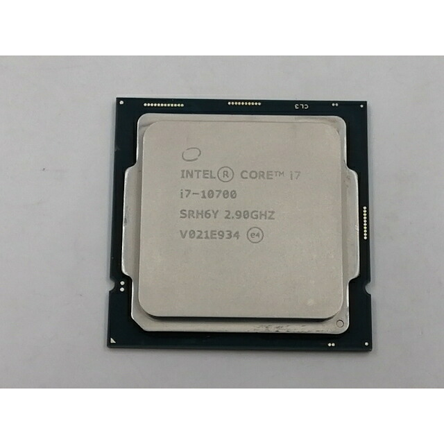 【中古】Intel Core i7-10700 (2.9GHz/結核症:4.8GHz) bulk LGA1200/8C/16T/L3 16M/UHD630/TDP65W【千葉】引きうける継続期間１週